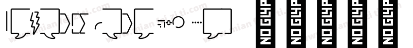 Devinyl Line W05 Reg字体转换